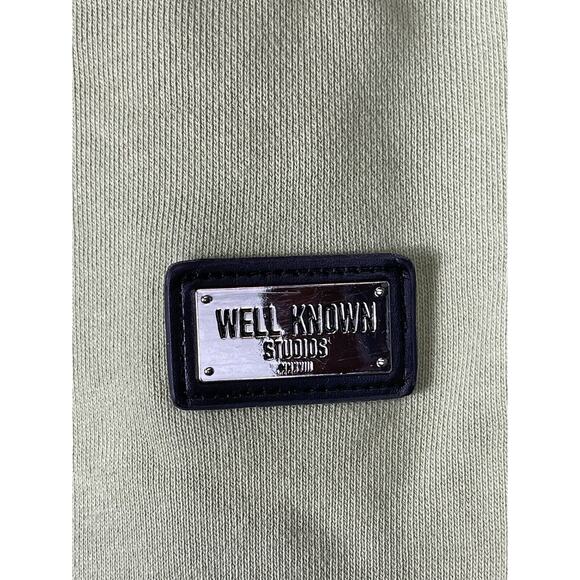 Well‎ Known Studios Pants Men XXL Green Tapered Sweatpants Workout Adult - Picture 4 of 15